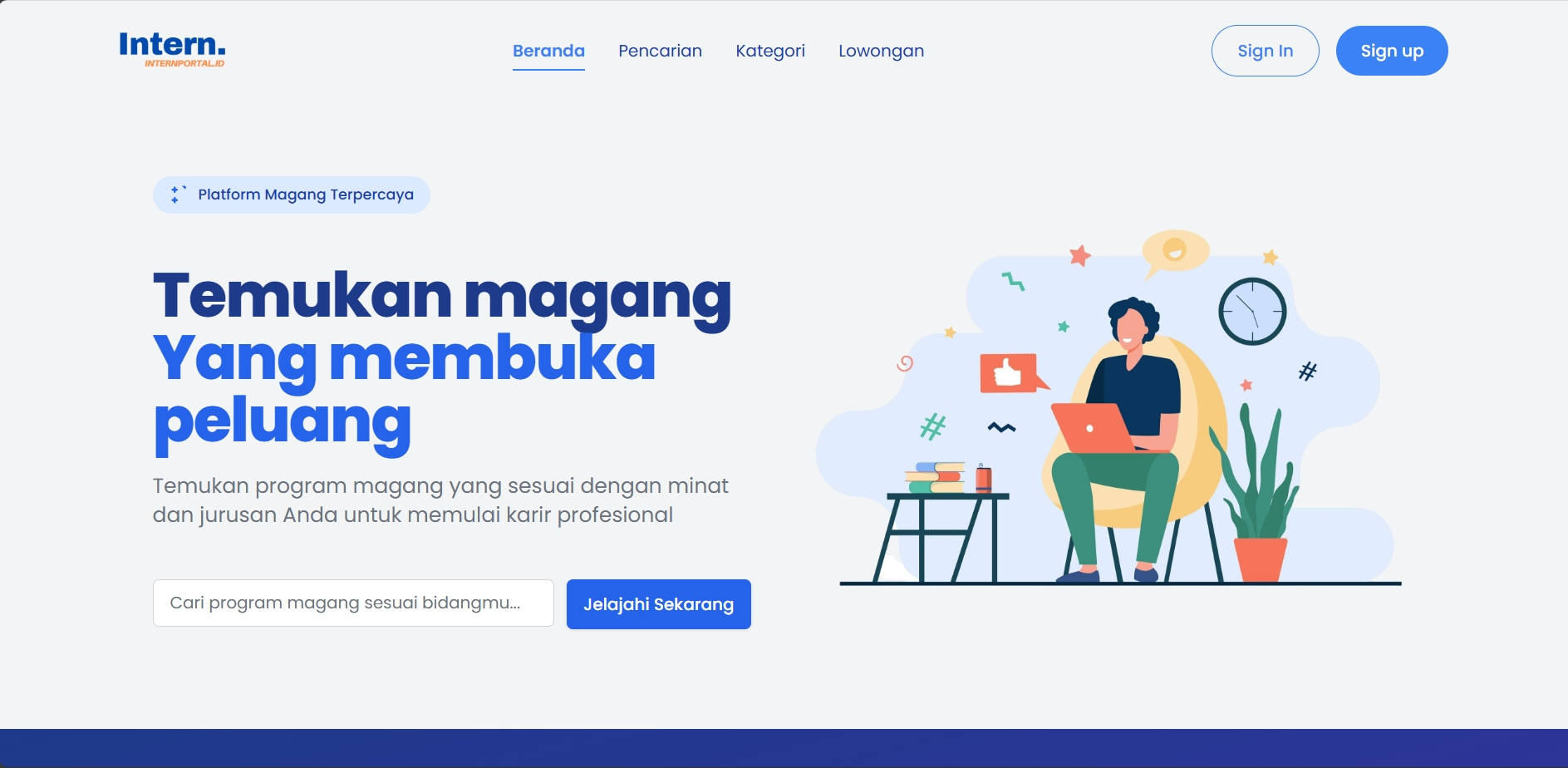 INTREN PORTAL project screenshot